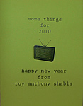 Chapbook: some things for 2010 - Click Image to Close